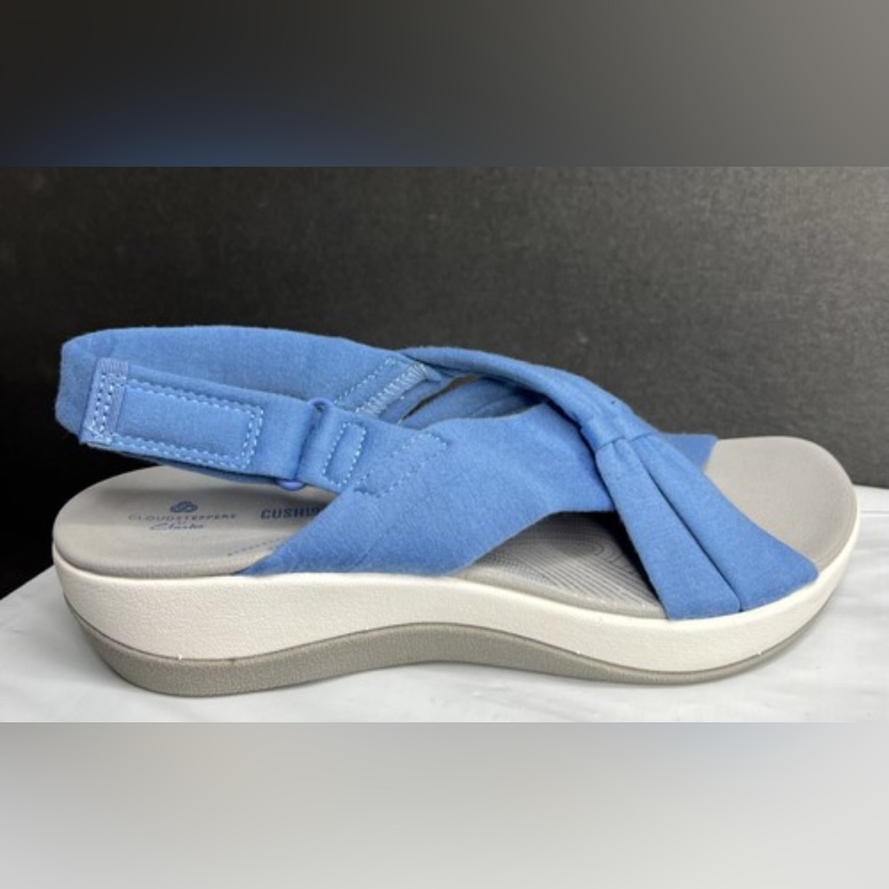 CLARKS Cloudsteppers ARLA BELLE SHOES Blue Sold out online 8.5